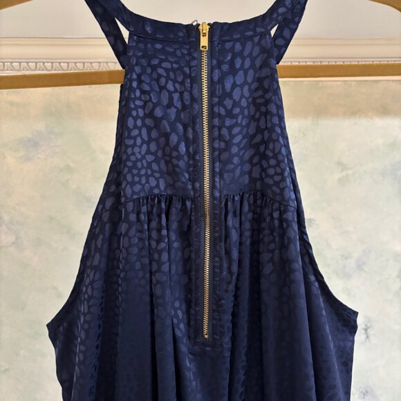 Navy Blue Marilyn Monroe Romper - Picture 3 of 12